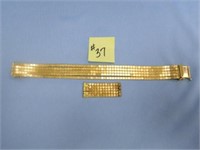 14kt, 26.0gr, Yellow Gold 6" Bracelet with Extra