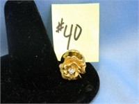 14kt, 1.5gr, Yellow Gold Tie Tac with