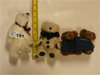 Various Small Boyds Bears