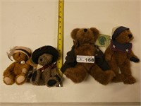 (4) Boyds Investment Collectables Bears