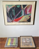 3 pcs. Original Art & Art Prints - Various Artists