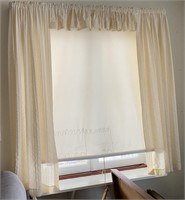 Living Room Curtains - White Linen / Cotton