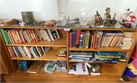 Contents of Maple Bookshelf in Dining Area