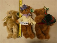 (3) Bearington Collection Bears