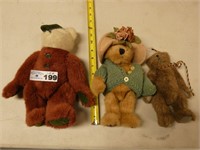 (3) Boyd Bears without Name Tags