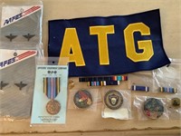 Challenge coins medals and pins