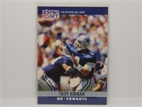 Troy Aikman 1990 NFL Pro Set #92
