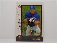 Jose Canseco 1998 Bowman #277