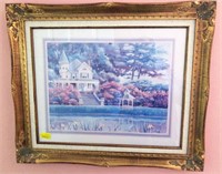 Framed Print of House by D. Taylor