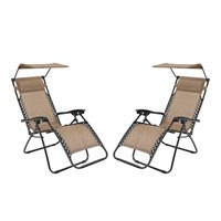 (Lot of 2) Zero Gravity Chairs