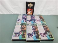 SET ROOTS VHS + STAR WARS VHS