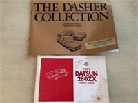 1981 Datsun 280ZX owners manual & VW Dasher