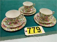 Royal 2inton Cups and Saucers - Made in England