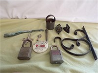 Vintage Locks Taylor, Mini Brass Rifle