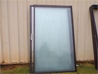 Pair of Sliding Glass Doors,Frames,Screen Doors