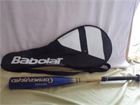 Junior Tennis Racket,Alum Baseball Bat