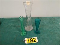 1904 McKee Vase and 2 Others