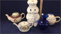 Pillsbury Doughboy Cookie Jar, Noritake & Other