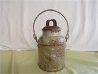 Vintage Cheese Can 9" T