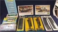 HO Scale Track, Switches, Crossing Gate, Bridge,