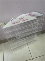 (2) Acrylic Nail Polish Display Racks