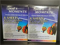 New sealed glossy photo paper