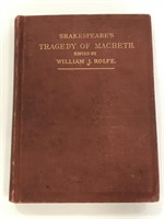Shakespeare’s Tragedy of Macbeth antique book