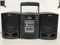 Sony boombox w/ CD Radio Cassette-Corder stereo