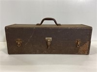 Vintage metal Kennedy tackle box