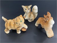 Lot of 3 vintage occupied Japan ceramic animals