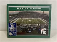 Spartan Stadium MSU 500 piece jigsaw puzzle - NEW