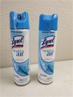 2-Lysol Neutra Air Fresh Breeze 10 oz Bottle
