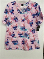 DISNEY WOMEN'S SCRUB SIZE XXL