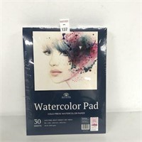 30 SHEETS WATERCOLOR PAD SIZE 9 X 12 IN