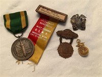 Spanish war & other medals