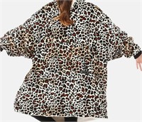 NEW TheComfy, the blanket you can wear! Leopard