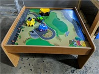 Play table with accessories 30.5" x 16"H