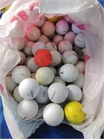 Bag of golf balls 11.4lb weight