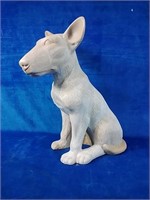 Ceramic dog 12" H