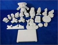 Assorted ceramic figures 2"-7"