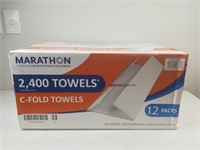 Marathon Multifold Paper Towels, White,Towel
