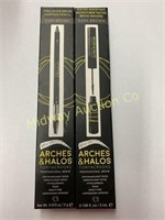 Brow shaping pencil and mousse dark brown
