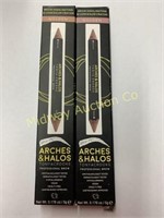 2 brow highlighting and concealer crayons golden