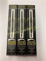3 angled brow shading pencils charcoal