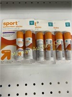 6 sunscreen sport sticks