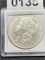 1895-O Morgan Silver Dollar, extra fine condition
