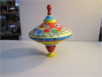 Vintage Metal Spinning Top Toy - Ohio Art Co.