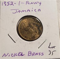 1952 Jamaica One Penny