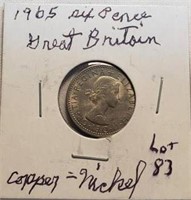 1965 Great Britian 6 Pence