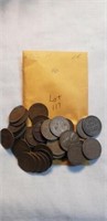 1926 Bag of 40 Wheat Cents